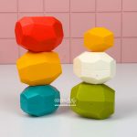 سنگ‌های تعادلی رنگی - Image 2