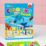 دفتر رنگ آمیزی آبرنگی بزرگ - Image 9