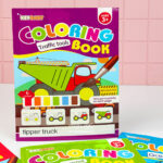 دفتر رنگ آمیزی آبرنگی بزرگ - Image 7