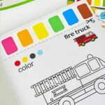 دفتر رنگ آمیزی آبرنگی بزرگ - Image 3