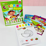 دفتر رنگ آمیزی آبرنگی بزرگ - Image 2