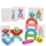 بلوک چوبی ساختنی با الگو - Image 7