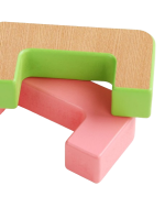 بلوک چوبی ساختنی با الگو - Image 3