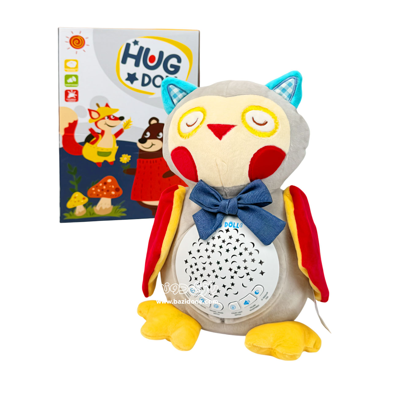 Multifunctional-musical-lighted-owl-1 جغد موزیکال چراغدار چند منظوره - Image 1