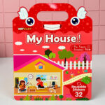 کتاب استیکری سیلیکونی چند بار مصرف - Image 18