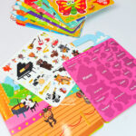 کتاب استیکری سیلیکونی چند بار مصرف - Image 7