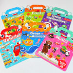 کتاب استیکری سیلیکونی چند بار مصرف - Image 8