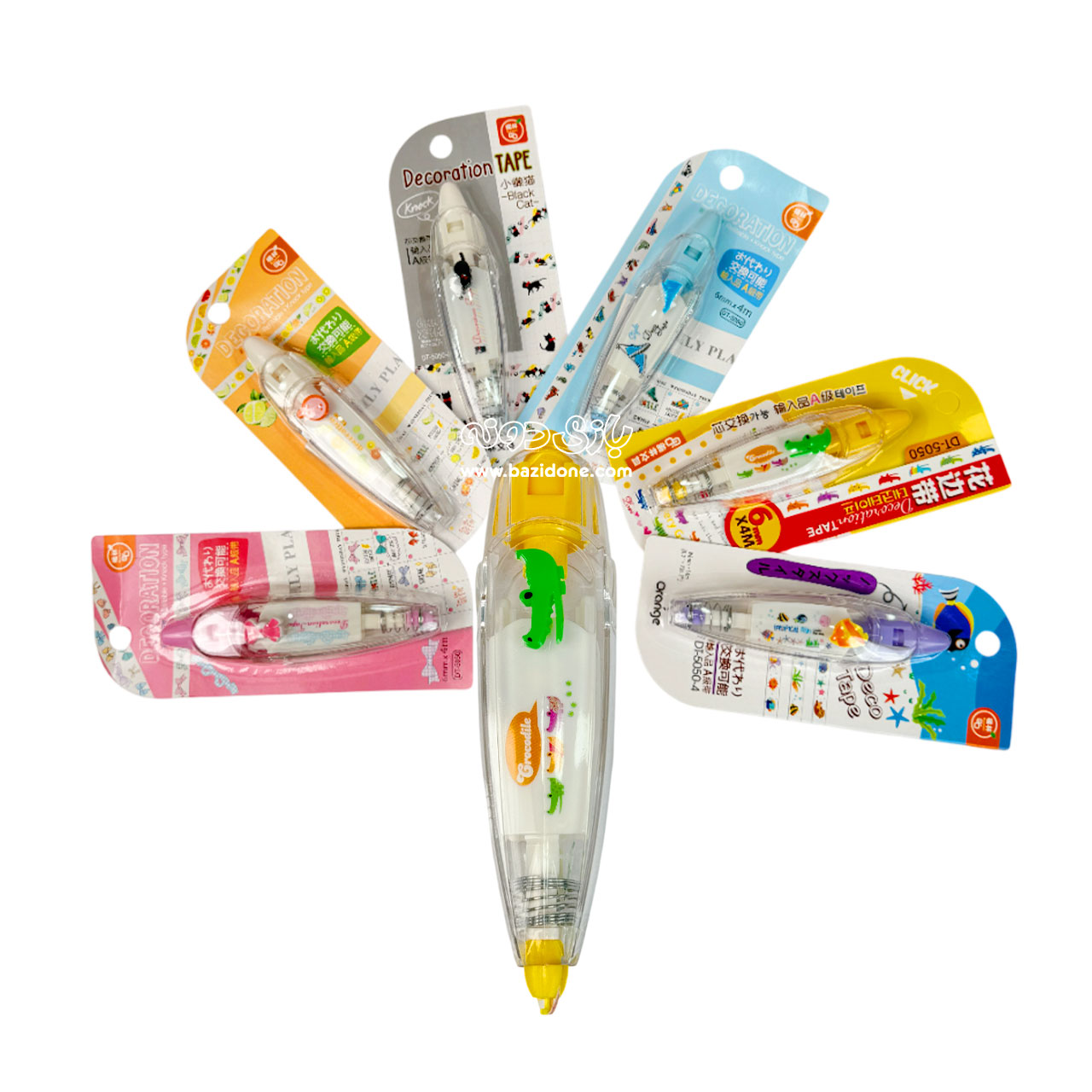 Stamped-highlighter-marker-1 ماژیک هایلایتر مهردار - Image 1