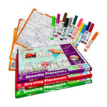 پد نقاشی سیلیکونی قابل شستشو