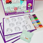 پد نقاشی سیلیکونی قابل شستشو - Image 4