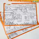 پد نقاشی سیلیکونی قابل شستشو - Image 3