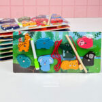 پازل چوبی نخواره و ماهیگیری وایت بردی - Image 9