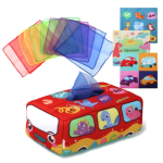 دستمال حسی طرح اتوبوس - Image 2