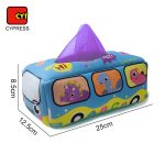 دستمال حسی طرح اتوبوس - Image 5