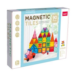 classic magnetic tiles 90pcs