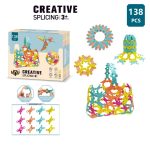 ست ساختنی نرم خلاقیتی 138 قطعه - Image 2