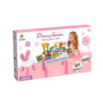 میز لگویی باغ گل با صندلی خرگوش