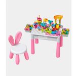 میز لگویی باغ گل با صندلی خرگوش - Image 2