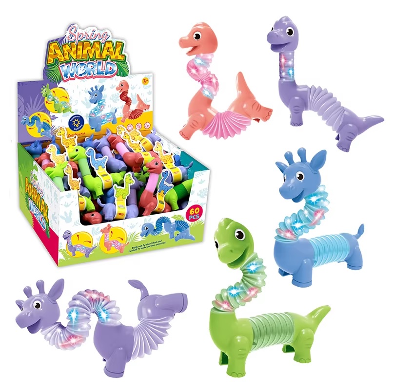 lighted-pull-along-animals حیوانات کششی چراغدار - Image 1