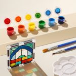 مگنت تایل طرحدار 40 قطعه - Image 4