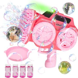 rechargeable bubble gun 57 holes