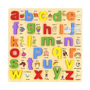 small english letter wooden puzzle 1
