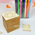 باکس نقاشی با شابلون چوبی - Image 4