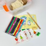 باکس نقاشی با شابلون چوبی - Image 2