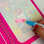 کتاب جادویی نقاشی فانتزی اسب تک شاخ - Image 2