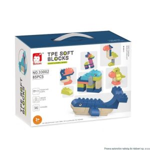 tpe soft blocks animal series 85pcs