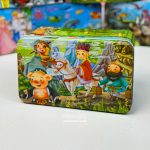 پازل چوبی جعبه فلزی 200 قطعه - Image 6
