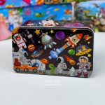 پازل چوبی جعبه فلزی 200 قطعه - Image 9