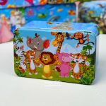 پازل چوبی جعبه فلزی 200 قطعه - Image 8