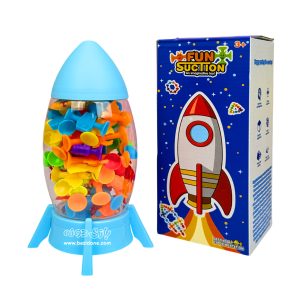 48 piece rocket shaped sticky molecule 5