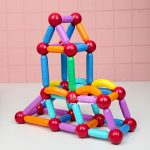 توپ و میله مگنتی 53 قطعه - Image 2