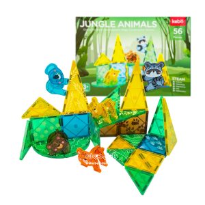 56 piece animal tile magnet 1