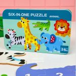 پازل چوبی 6 در 1 فانتزی - Image 10