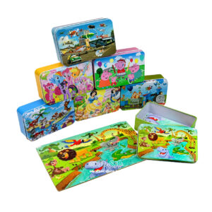60 piece metal box puzzle 0