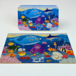 پازل 60 تکه جعبه فلزی - Image 7