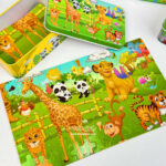 پازل 60 قطعه جعبه فلزی فانتزی - Image 6