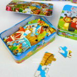 پازل 60 قطعه جعبه فلزی فانتزی - Image 3