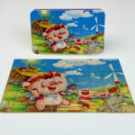 پازل 60 تکه جعبه فلزی - Image 2