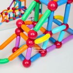 توپ و میله مگنتی 80 قطعه - Image 4