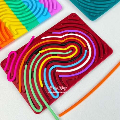 برد حسی سیلیکونی مستطیلی - قرمز