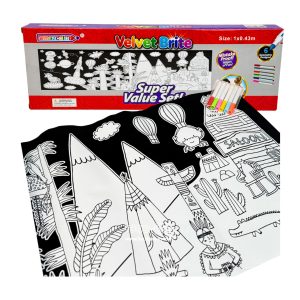 Velvet meter paint roll 1