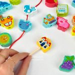 باکس نخ و مهره چوبی 42 قطعه - Image 13