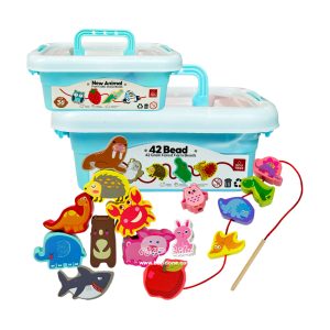 Wooden animal string and spines 15 1