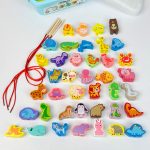 باکس نخ و مهره چوبی 42 قطعه - Image 9