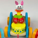 اسباب بازی طبل زن چوبی - Image 3