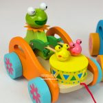 اسباب بازی طبل زن چوبی - Image 2